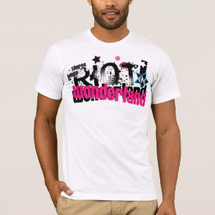 T-shirt Riot ! au pays des merveilles