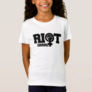 T-Shirt RIOT GRRRL féministe