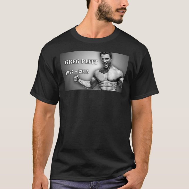 T-SHIRT RIP GREG PLITT   (Devant)