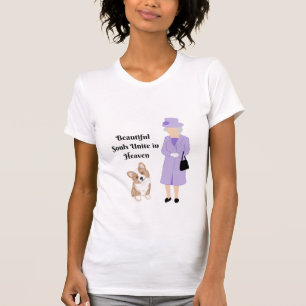 T-shirt RIP Queen Elizabeth II Belles âmes unies