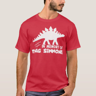 T-shirt RIP Thag Simmons du côté opposé