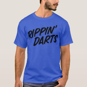 T-shirt Rippin Darts Drôle Fumer Cigarettes Vapeur