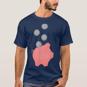 T-shirt Ripple Crypto Hodl Coin Cryptomonnaie Porte-monnai