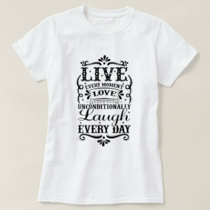 T-SHIRT RIRE D'AMOUR VIVANT