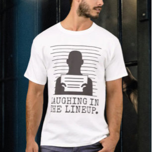 T-shirt Rire Dans La Lineup