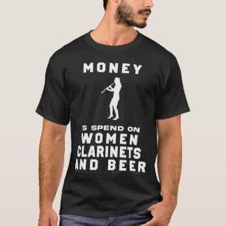 T-shirt Rire en Harmonie ! La plupart de mon argent Clarin