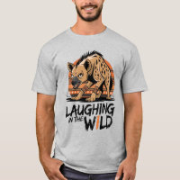 Rire en pleine nature - Fierce Hyena Tribal Style