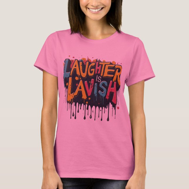 T-shirt Rire fort (Devant)