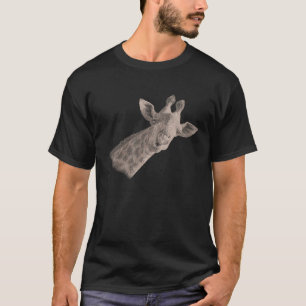 T-shirt Rire Giraffe Faune et Safari