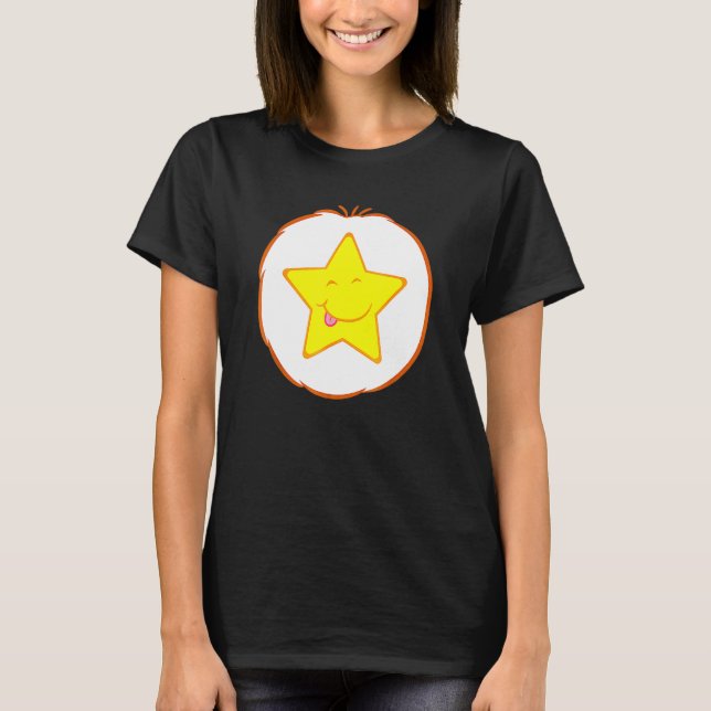 T-shirt Rire Un Grand Soin Pour L'Ours Smile Star Costume  (Devant)