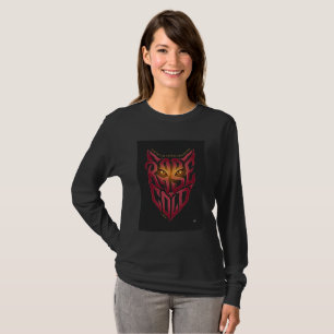 T-shirt Rise Bold Wolf Typographie Manches Longues