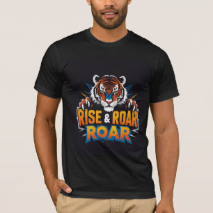 T-shirt Rise & Roar - Tigre
