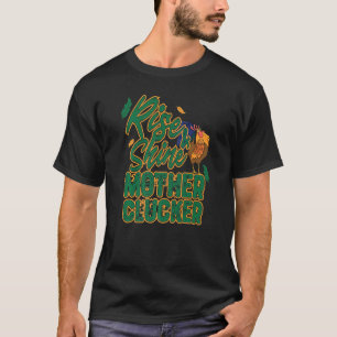 T-shirt Rise & Shine Mère Poulet Drôle Drôle Poulet Amour 