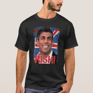 T-shirt Rishi Sunak Premier ministre britannique