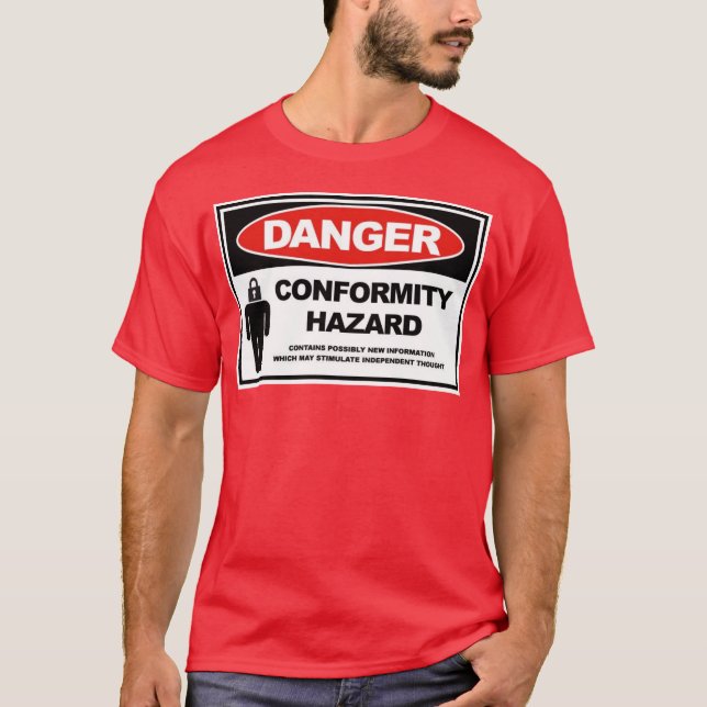 T-shirt risque de conformité (Devant)