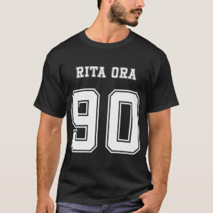 T-shirt Rita Ora, 90 Jersey (Blanc)