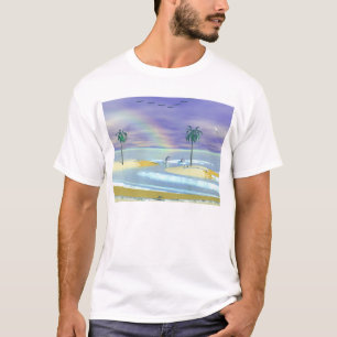 T-shirt Rivage de paradis