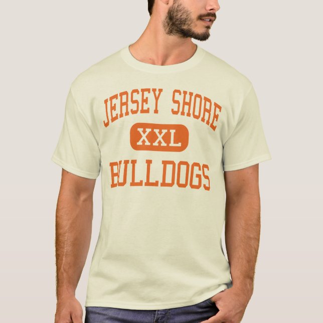 T-shirt Rivage du Jersey - bouledogues - aîné - rivage du (Devant)