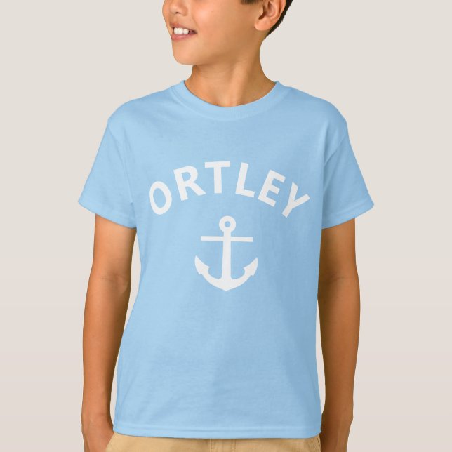 T-shirt Rivage du Jersey des enfants (Devant)