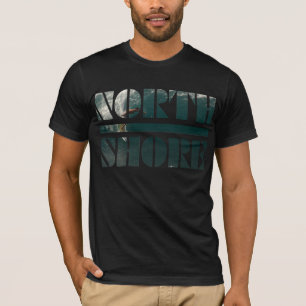 T-shirt Rivage du nord surfant T