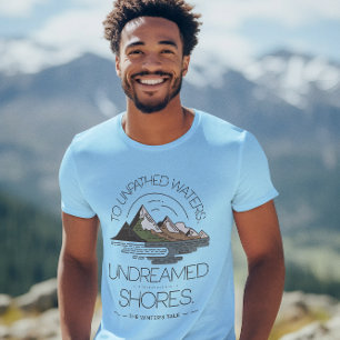 T-shirt Rivages inimaginables : Moderne minimaliste