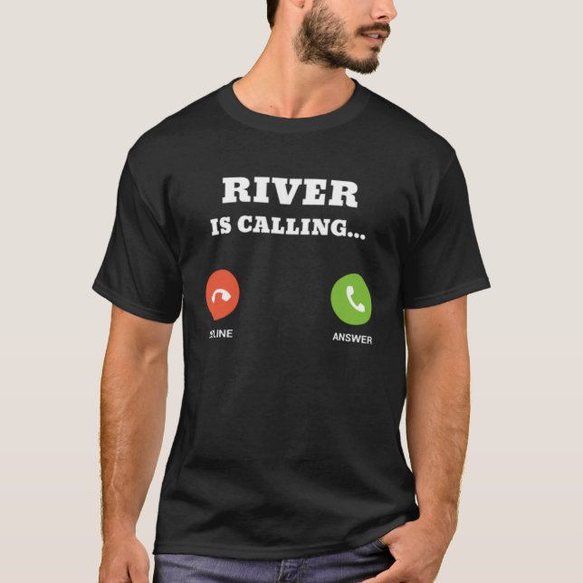 T-shirt River is Calling (Devant)