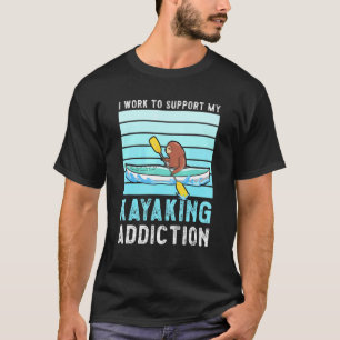 T-shirt River Kayaking Design Pour Kayaker