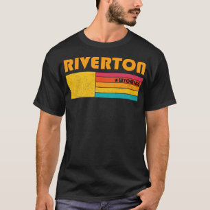 T-shirt Riverton Wyoming Souvenir Vintage