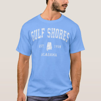 T-shirt Rives Alabama Al Athlétique Sports famille vintage