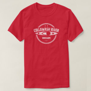 T-shirt Rivière Collawash Oregon Canoë-kayak