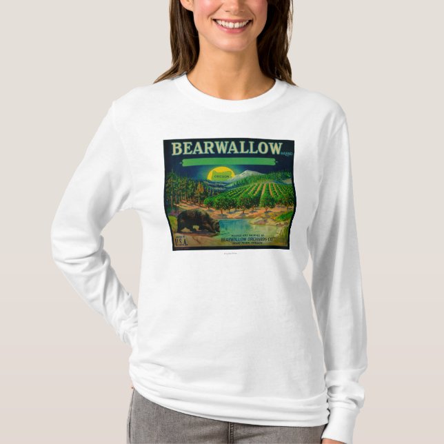 T-shirt Rivière de LabelHood de caisse de Bearwallow (Devant)