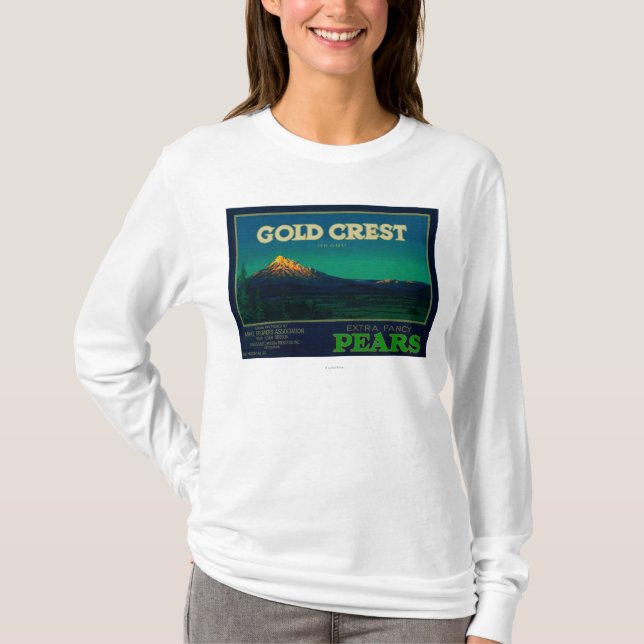 T-shirt Rivière de LabelHood de caisse de poire de crête (Devant)