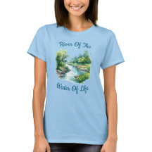 Rivière De L'Eau De Vie T-Chemise