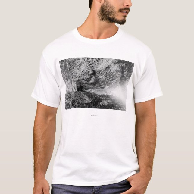 T-shirt Rivière de PhotographColumbia de gorge d'Oneonta, (Devant)