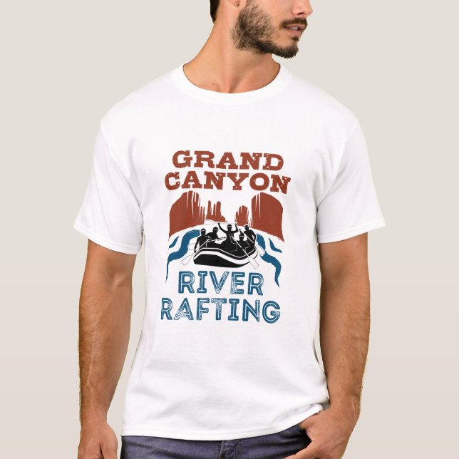 T-shirt Rivière Grand Canyon Rafting Colorado (Devant)