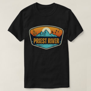 T-shirt Rivière Priest, Idaho