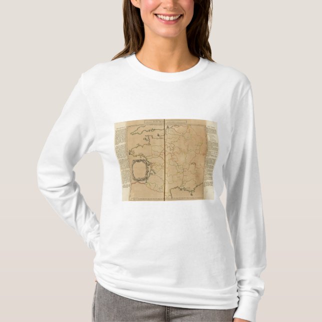 T-shirt Rivières de la France (Devant)