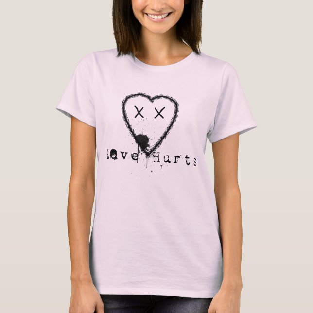 T-shirt Riyah-Li dessine un amour qui fait mal (Devant)