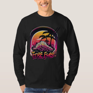 T-shirt Riz cantonais avec une esthétique rétro-onde nosta