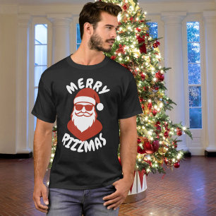 T-shirt Rizz La Saison Santa de Noël Tendance