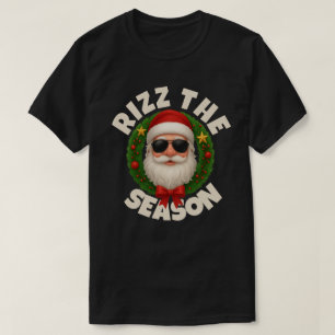 T-shirt Rizz La Saison Tendance Noël Santa