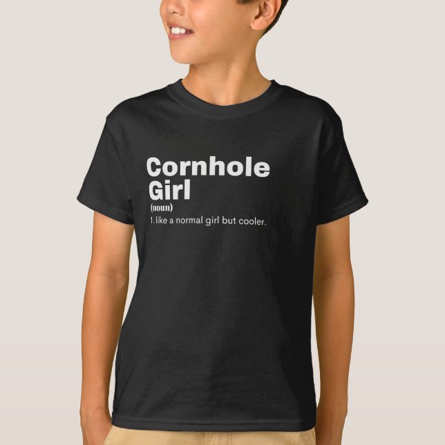 T-shirt rl - Cornhole (Devant)