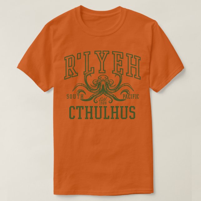 T-shirt RLyeh Cthulhus (Design devant)