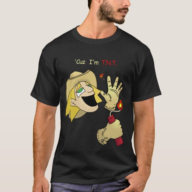 T-shirt Rm de Jacob - r comique, preuves irréfutables TNT (Devant)