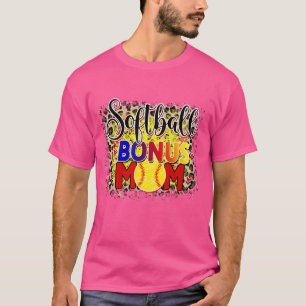 T-shirt Rms007316 softball bonus maman