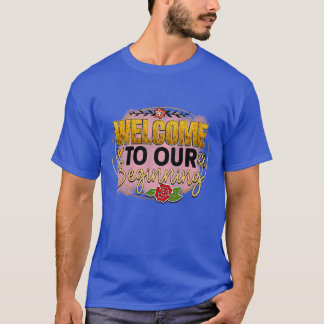 T-shirt Rms011612 bienvenue à nos débuts