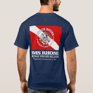 T-shirt RMS Rhone (meilleures épaves)