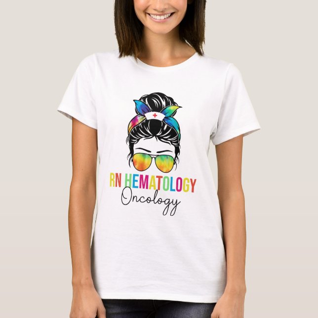 T-shirt RN Hématologie Oncologie (Devant)