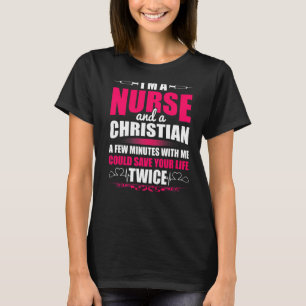 T-shirt Rn Lvn Cna Infirmière Grad Cool chrétien Infirmièr
