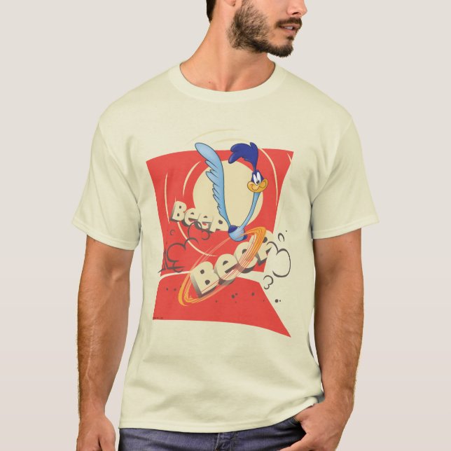 T-shirt ROAD RUNNER™ BEEP BEEP!™ Graphique de coucher de s (Devant)